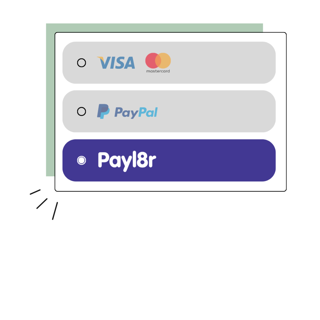 Add Payl8r to the Checkout